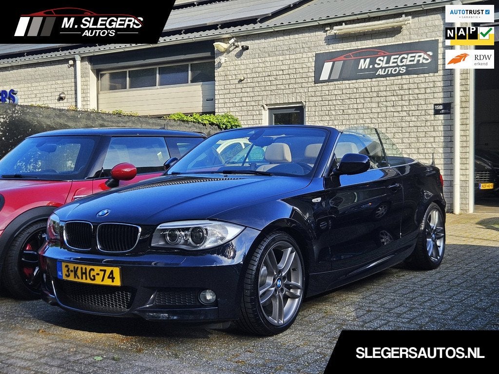 BMW 1-serie Cabrio 118i M Sport Edition*Eerste eigenaar!, 1-Serie, Cabriolet, 4 stoelen, Zwart