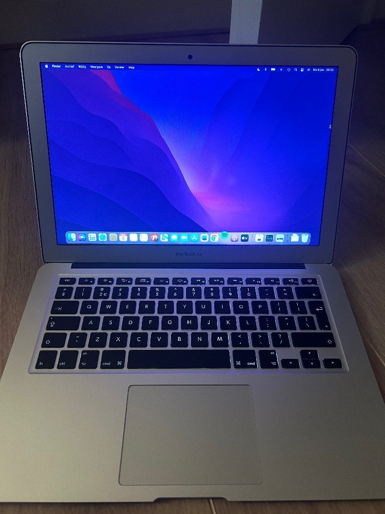 Macbook Air 2017, Computers en Software, Apple Macbooks, Qwerty, 8 GB, 13 inch, Minder dan 2 Ghz