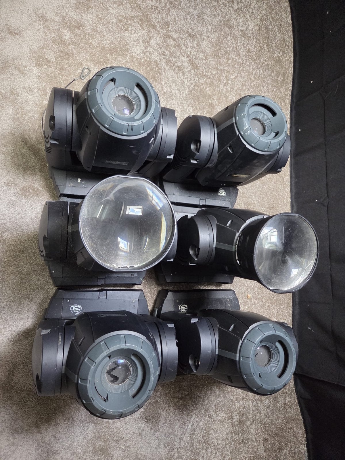 Martin MAC 250 Moving Heads  - set van 6, Ophalen, Gebruikt