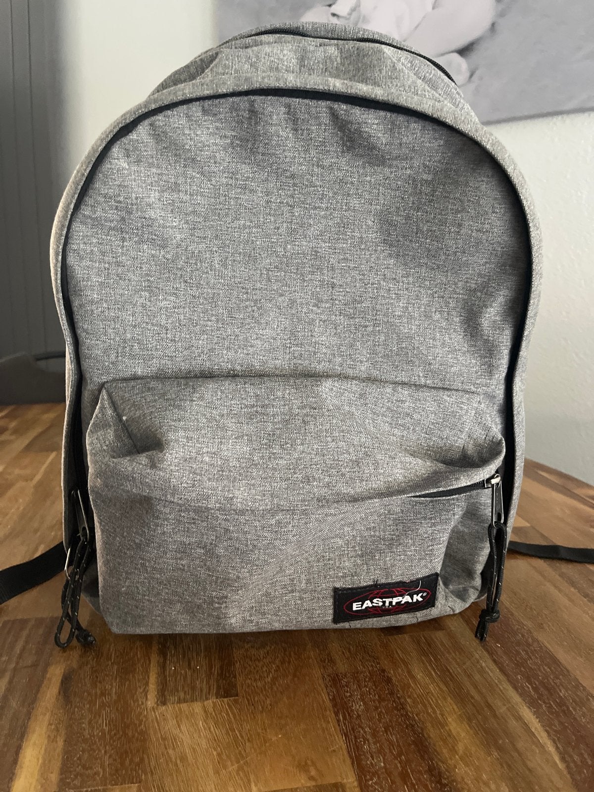 Eastpak grijze rugzak - Mooi en praktisch, Sieraden, Tassen en Uiterlijk, Tassen | Rugtassen, Ophalen of Verzenden, Gebruikt, 25 tot 40 cm