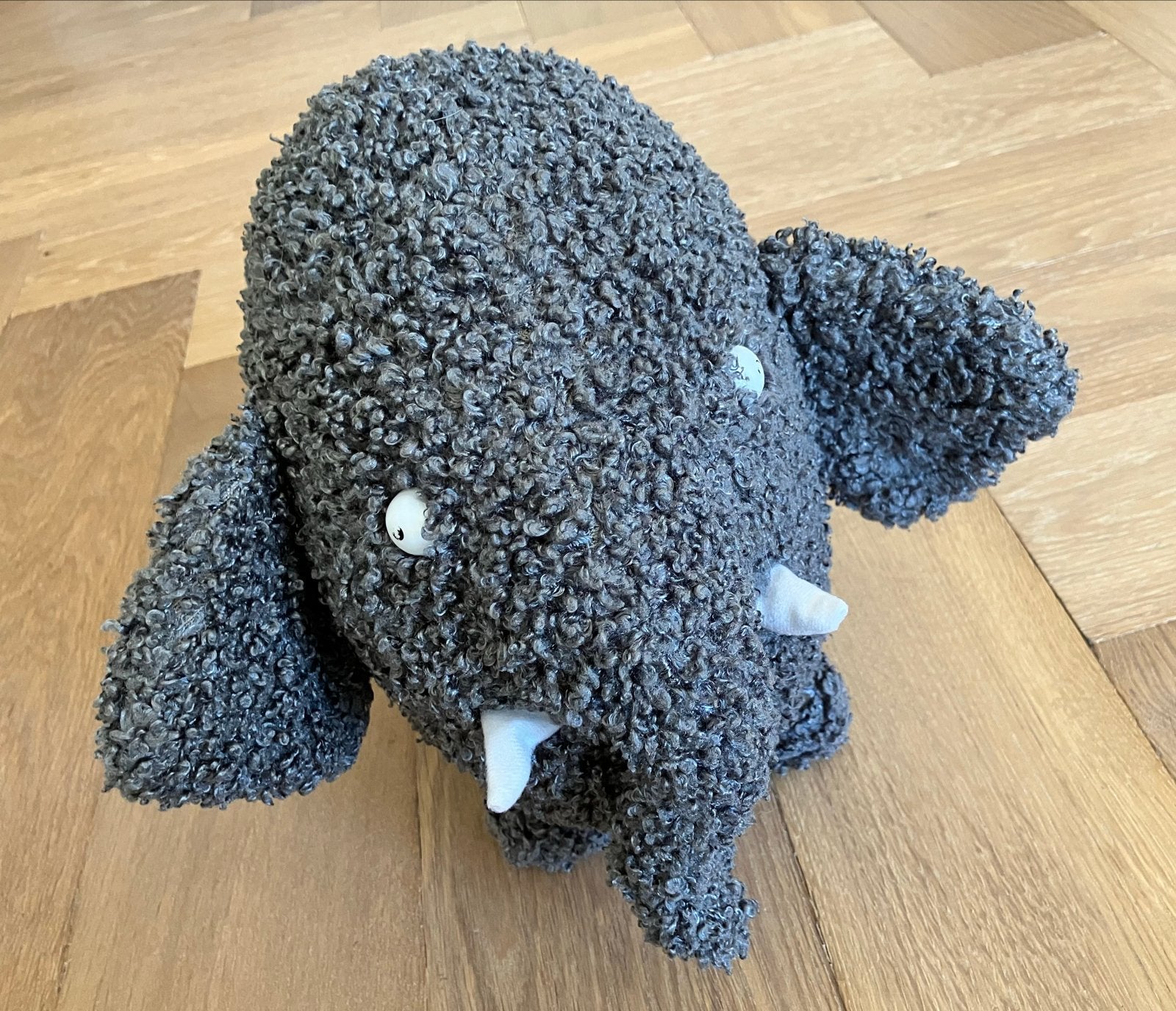 Olli Olifant Knuffel Mascotte Feyenoord, Overige merken, Overige karakters, Grijs, Ophalen of Verzenden