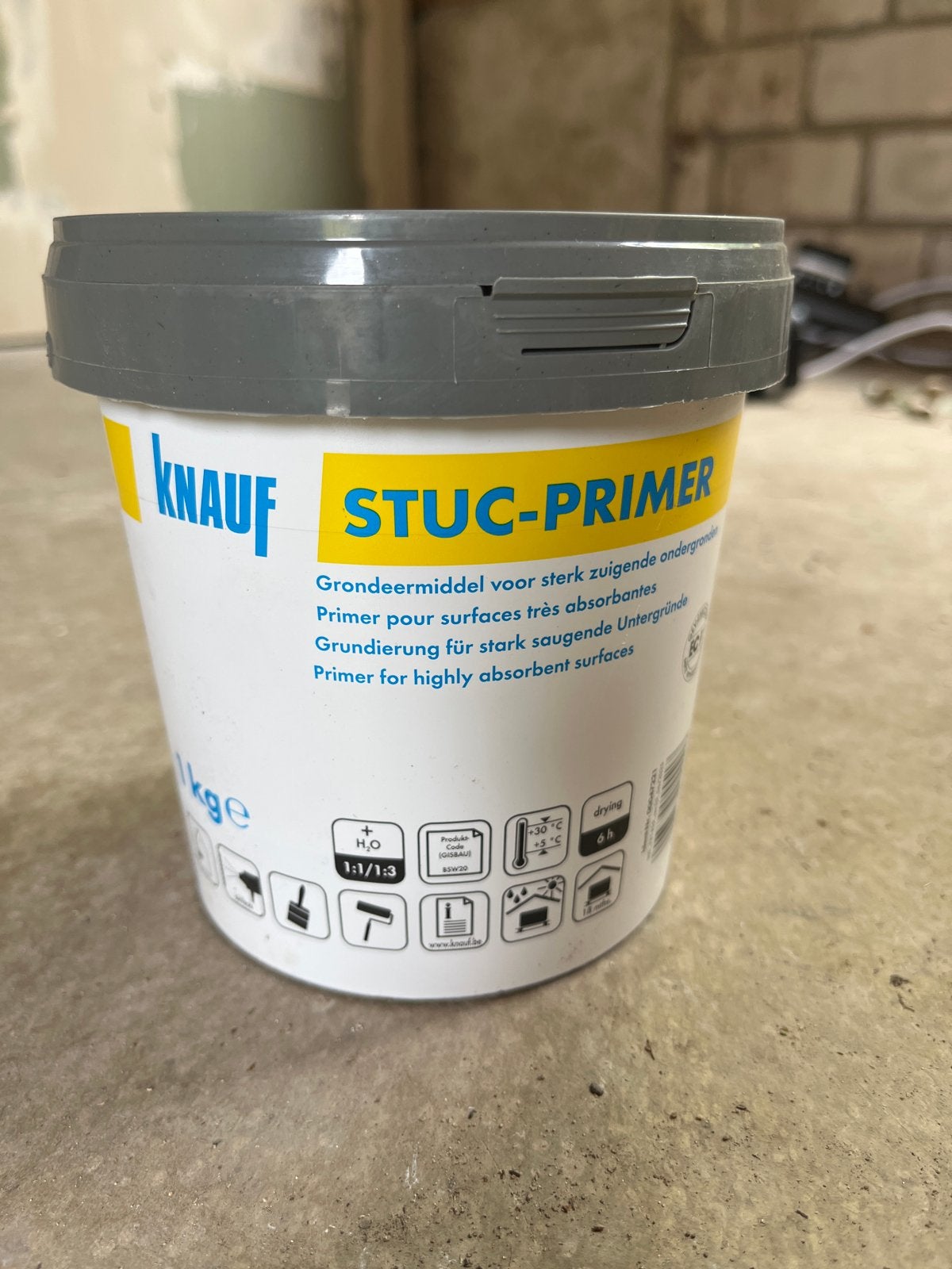 Knauf Stuc Primer 1kg, Ophalen, Nieuw