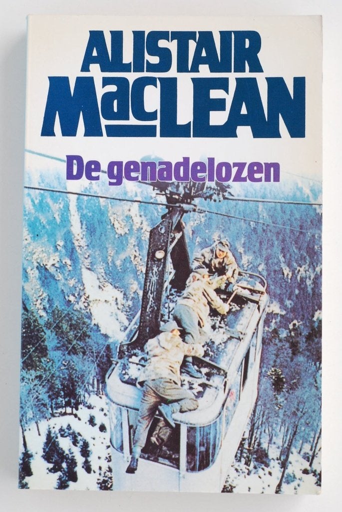 Alistair MacLean - De genadelozen - Actie Thriller Boek 1987, Verzenden, Zo goed als nieuw, Alistair MacLean