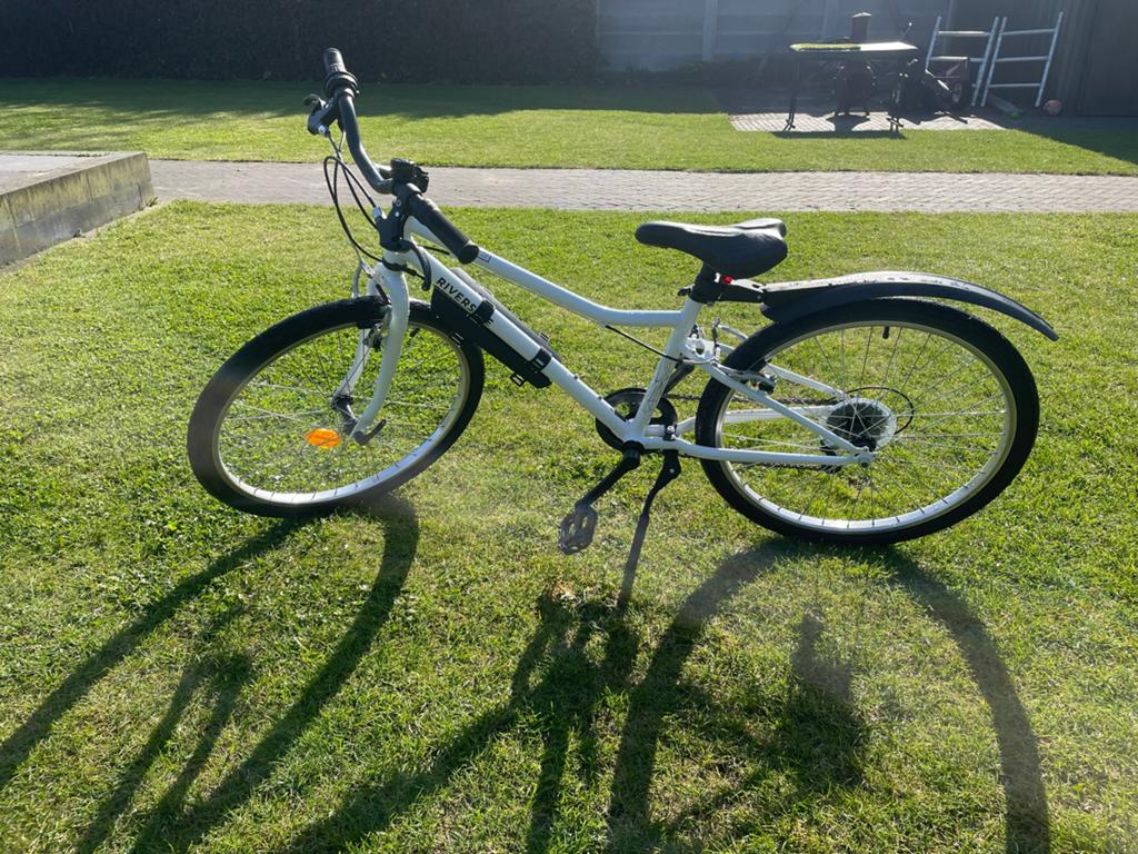 Riverside kinderfiets 24 inch van Decathlon, Ophalen, Zo goed als nieuw, Overige merken, Versnellingen