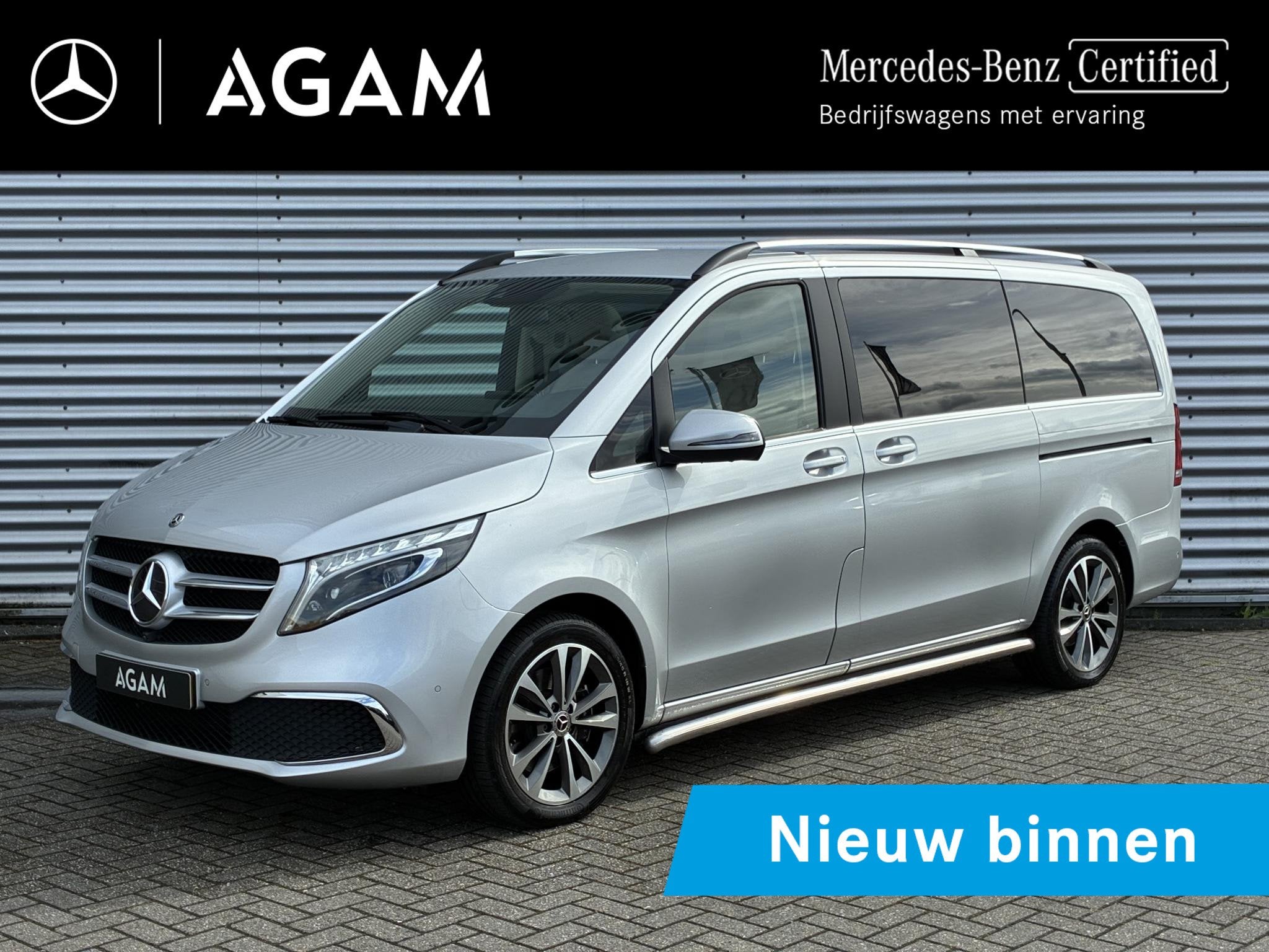 Mercedes-Benz V-klasse V 300d L2 Avantgarde Edition Veel Opt, Auto's, Bestelauto's, Automaat, Achterwielaandrijving, Gebruikt