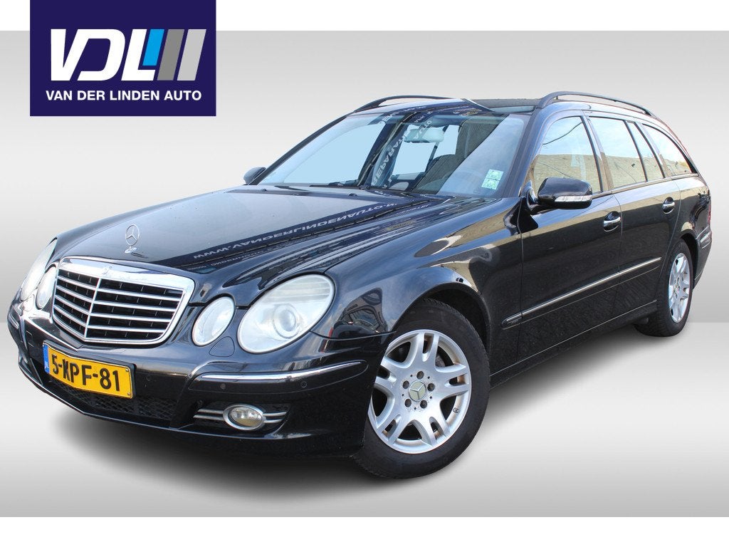 Mercedes-Benz E-Klasse Estate 200 K. Avantgarde Automaat l S, Auto's, Mercedes-Benz, Automaat, Achterwielaandrijving, Gebruikt