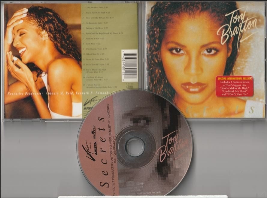Toni Braxton - Secrets, Ophalen of Verzenden, Gebruikt