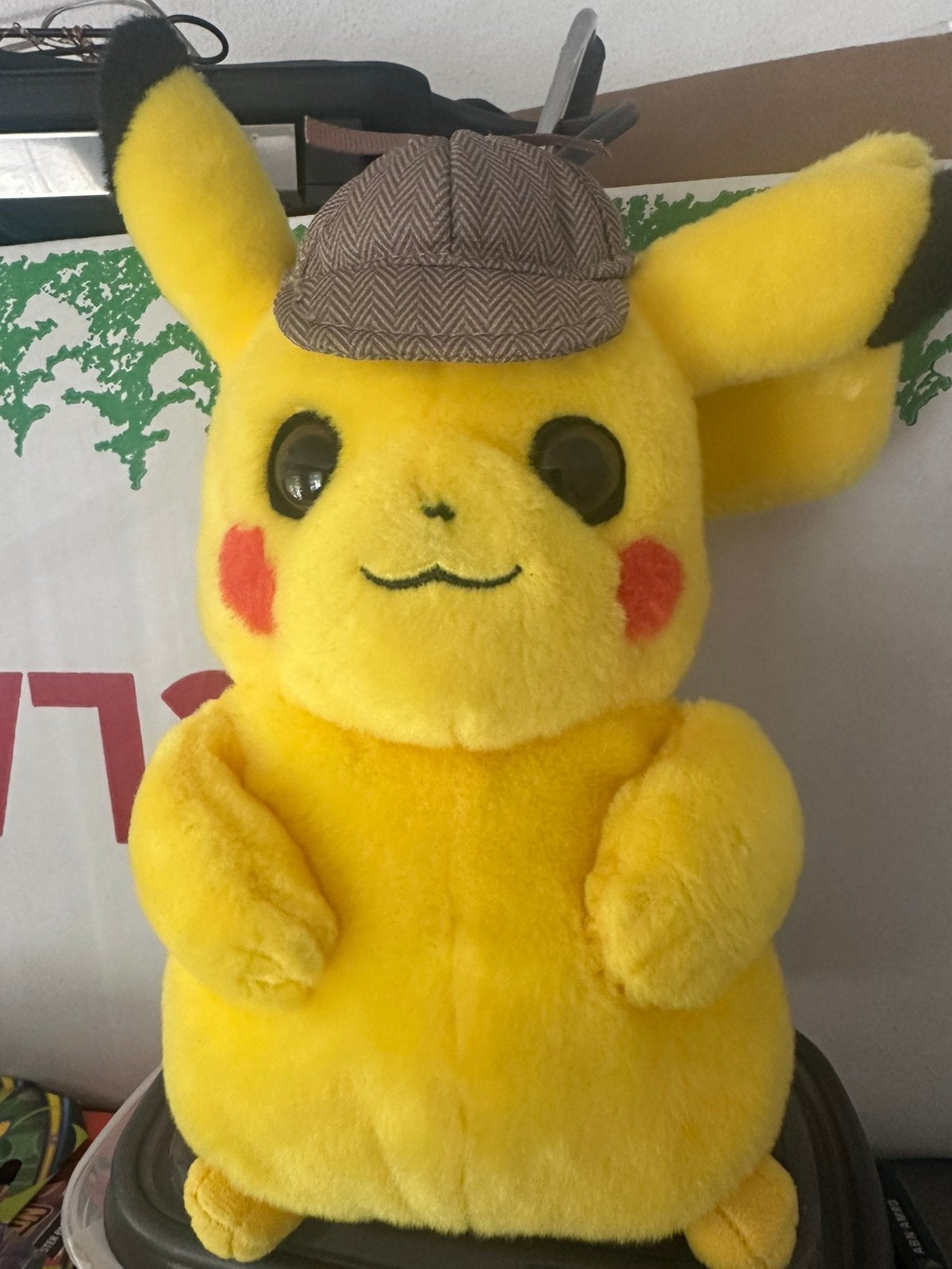 Detective pikachu wotc knuffel, Ophalen of Verzenden, Zo goed als nieuw, Overige typen
