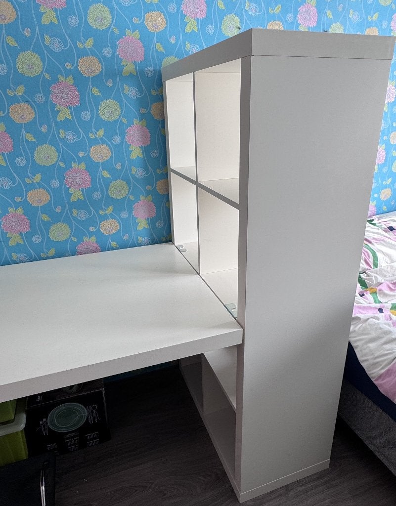 Ikea Kallax Bureau, Huis en Inrichting, Ophalen, Gebruikt, Scandinavisch, Demontabel