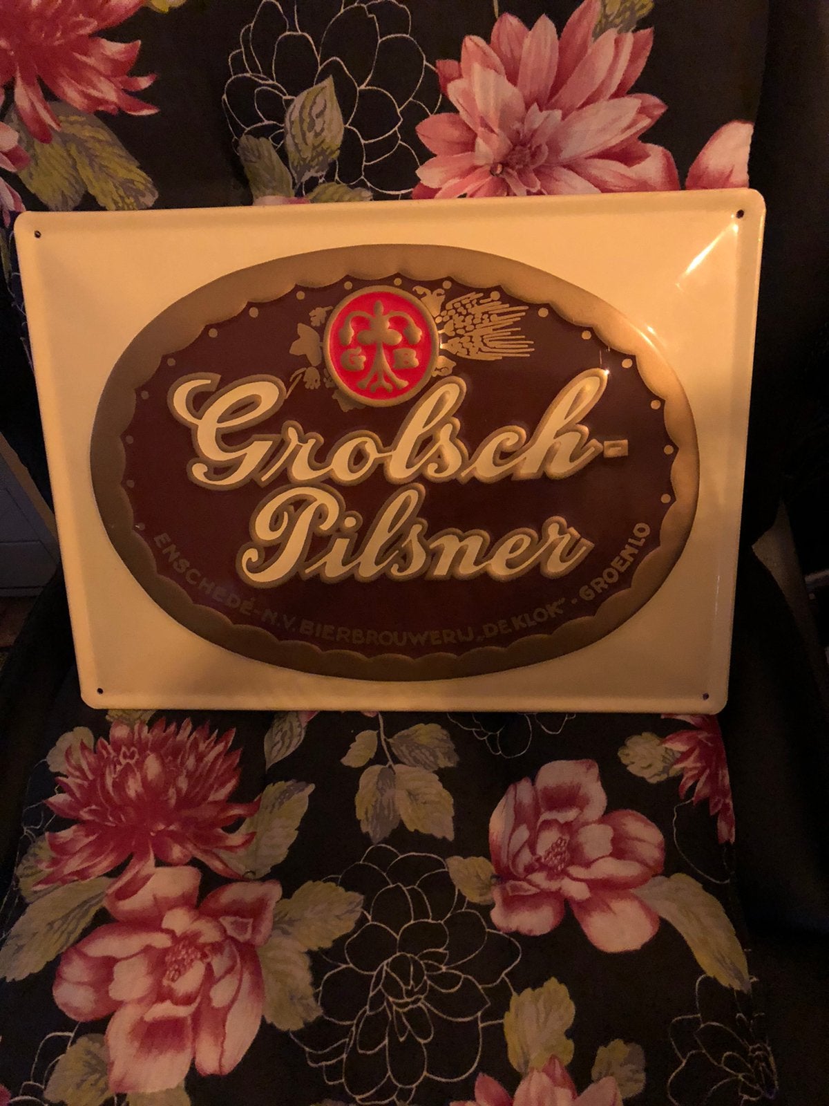 Grolsch lot 2, Verzamelen, Ophalen of Verzenden, Zo goed als nieuw, Reclamebord, Plaat of Schild, Grolsch