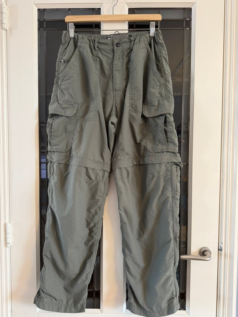 REI Afritsbare Cargo Broek/Short – Maat M, Ophalen, Maat 48/50 (M), Zo goed als nieuw, REI