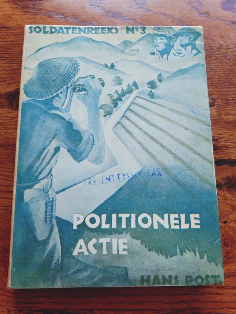 Boek Politionele actie van Hans Post N03 KNIL indie, Ophalen of Verzenden, Landmacht, Nederland, Boek of Tijdschrift