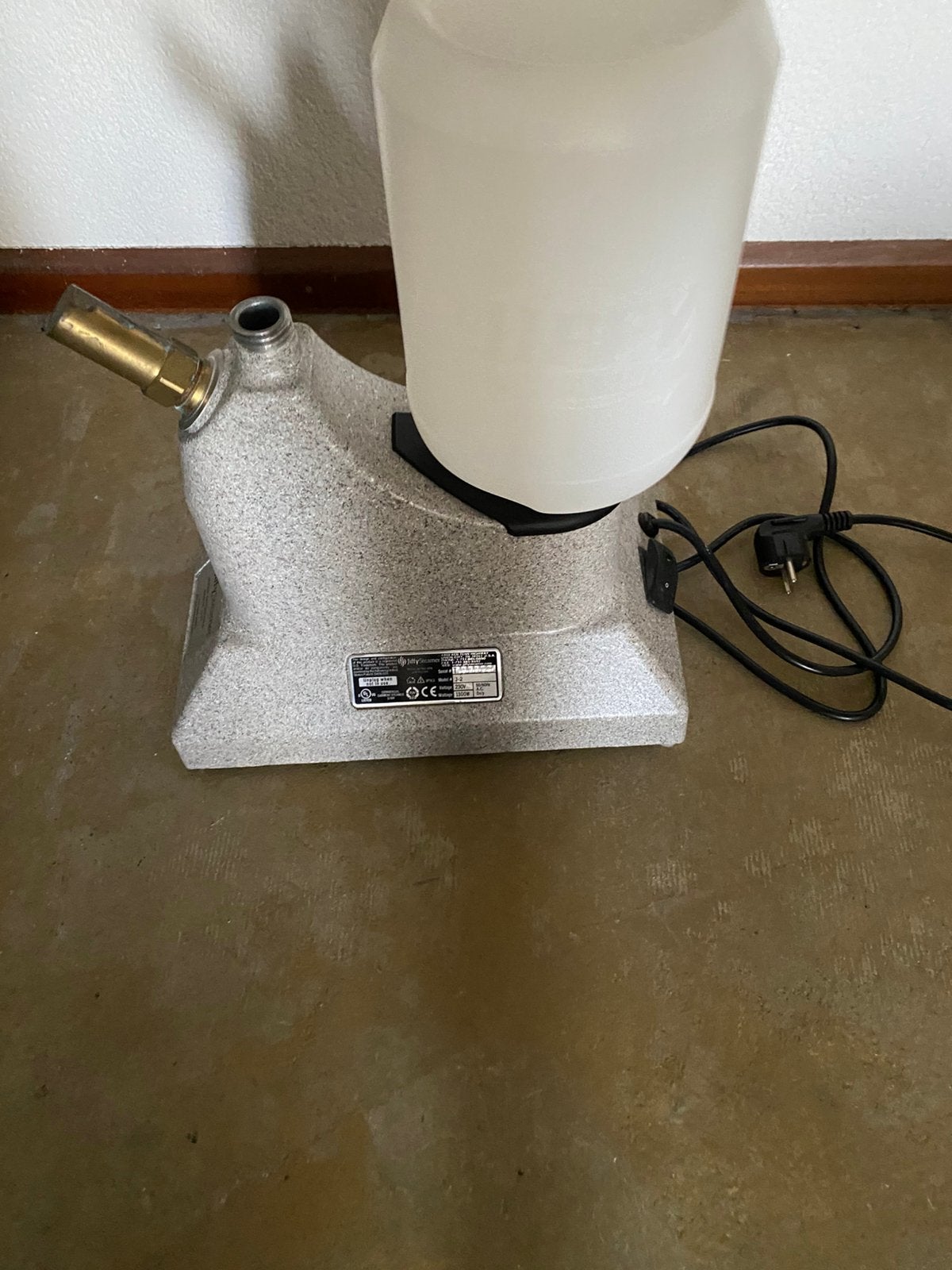 Jiffy Steamer -J2. Hoedenstomer., Witgoed en Apparatuur, Stoomapparaten, Ophalen of Verzenden, Zo goed als nieuw