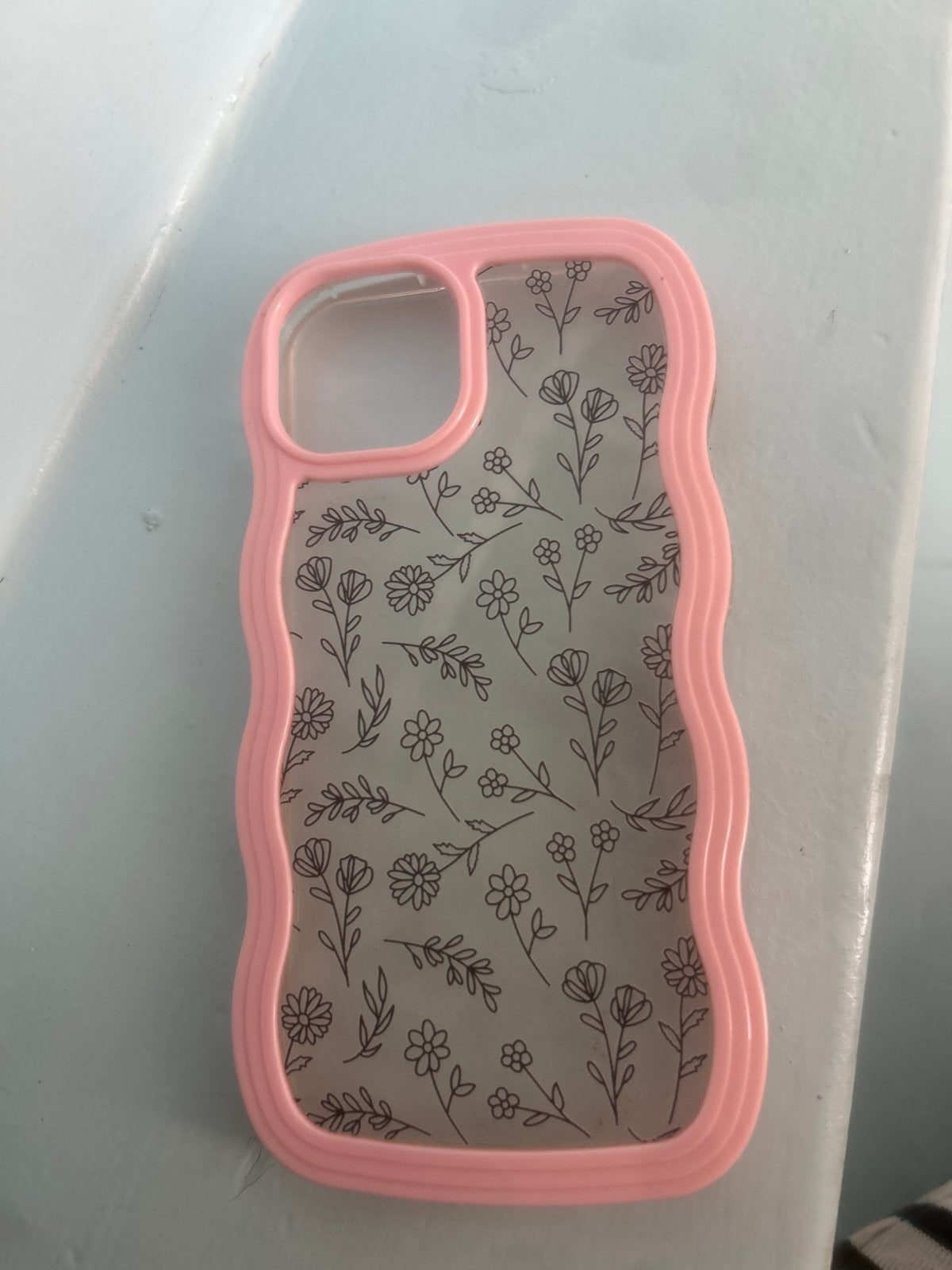 Leuk Fotohoesje voor iPhone SE met Bloemenprint, Telecommunicatie, Kunststof, Overige merken, IPhone SE (2016), Nieuw