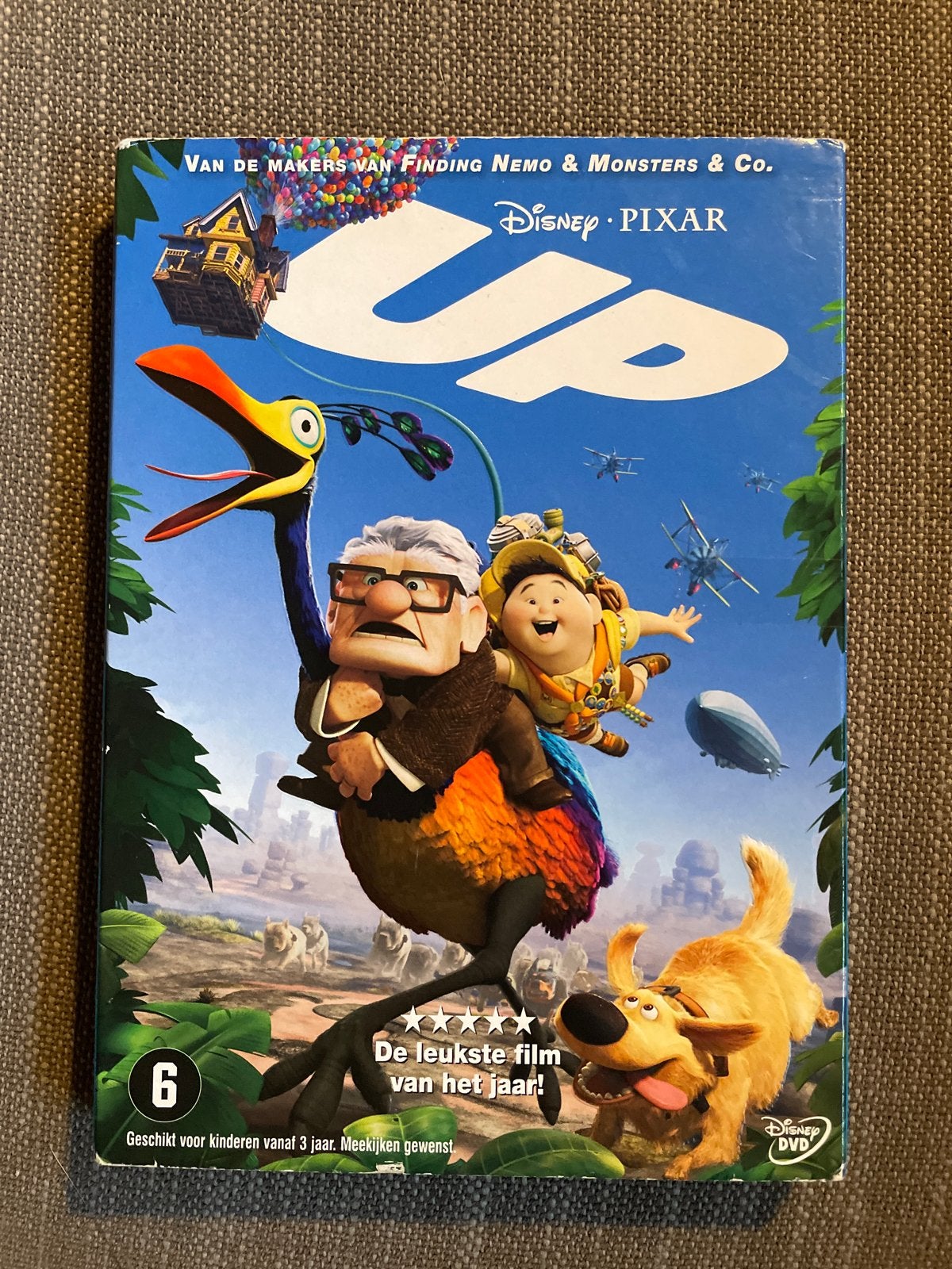 Up - Disney Pixar dvd, Avontuur, Ophalen of Verzenden, Zo goed als nieuw, Vanaf 6 jaar
