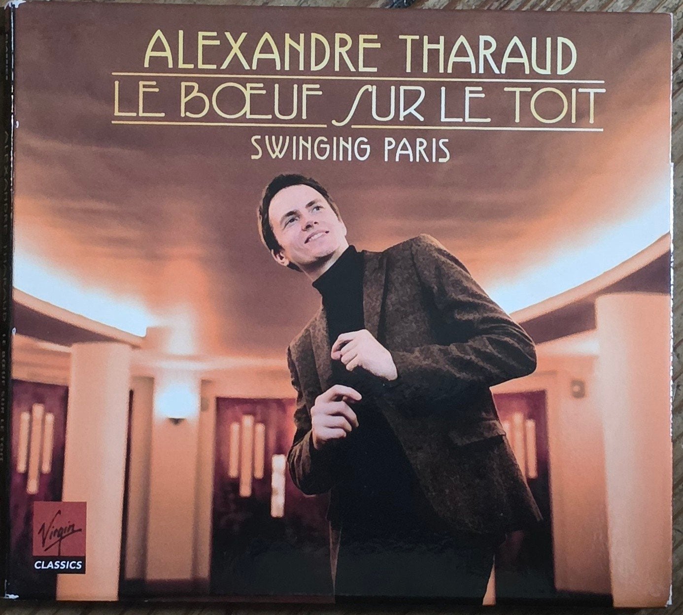 Alexandre Tharaud - Le Boeuf Sur Le Toit Swinging Paris CD, Overige componisten, Modernisme tot heden, Ophalen of Verzenden, Zo goed als nieuw