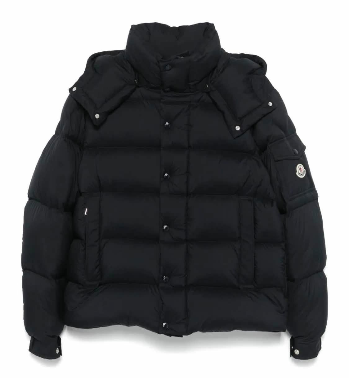 Moncler Lauros Hooded Short Down Jacket S M L XL XXL, Ophalen of Verzenden, Nieuw, Maat 56/58 (XL), Zwart