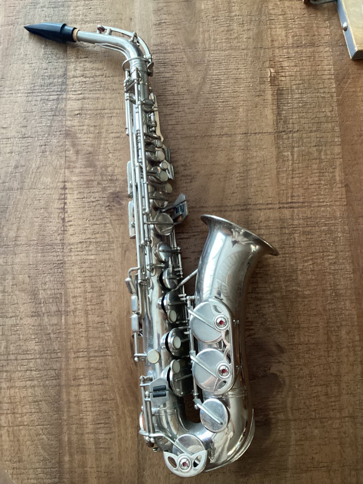 Saxofoon, Muziek en Instrumenten, Ophalen, Gebruikt, Alt, Met koffer