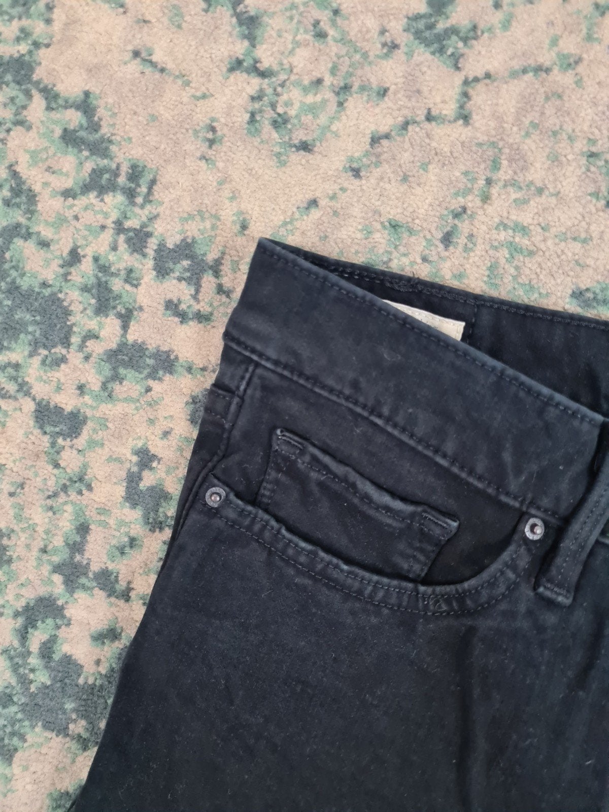Levi's 314 shaping straight W28 L30 Dames Stretch Tulsi2830, Zwart, Ophalen of Verzenden, Zo goed als nieuw, W28 - W29 (confectie 36)