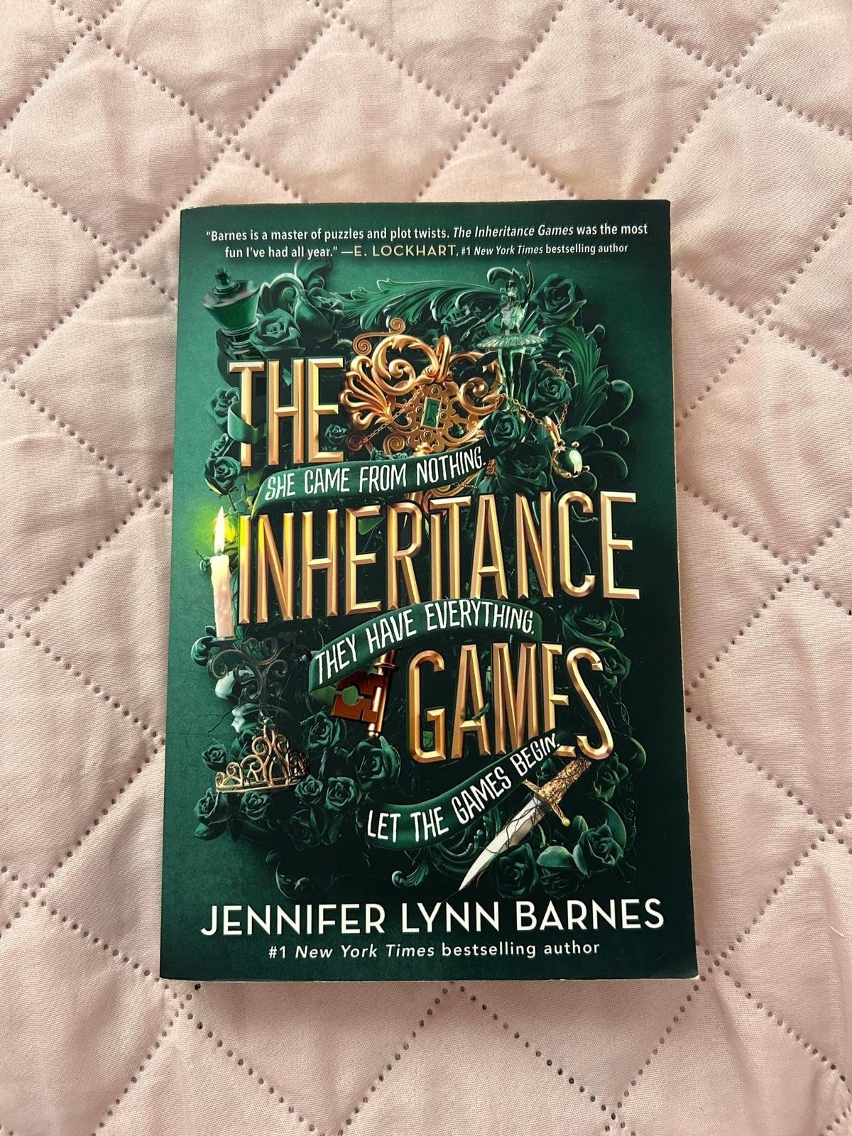 The Inheritance Games - Jennifer Lynn Barnes (Engels), Boeken, Ophalen of Verzenden, Zo goed als nieuw, Jennifer Lynn Barnes