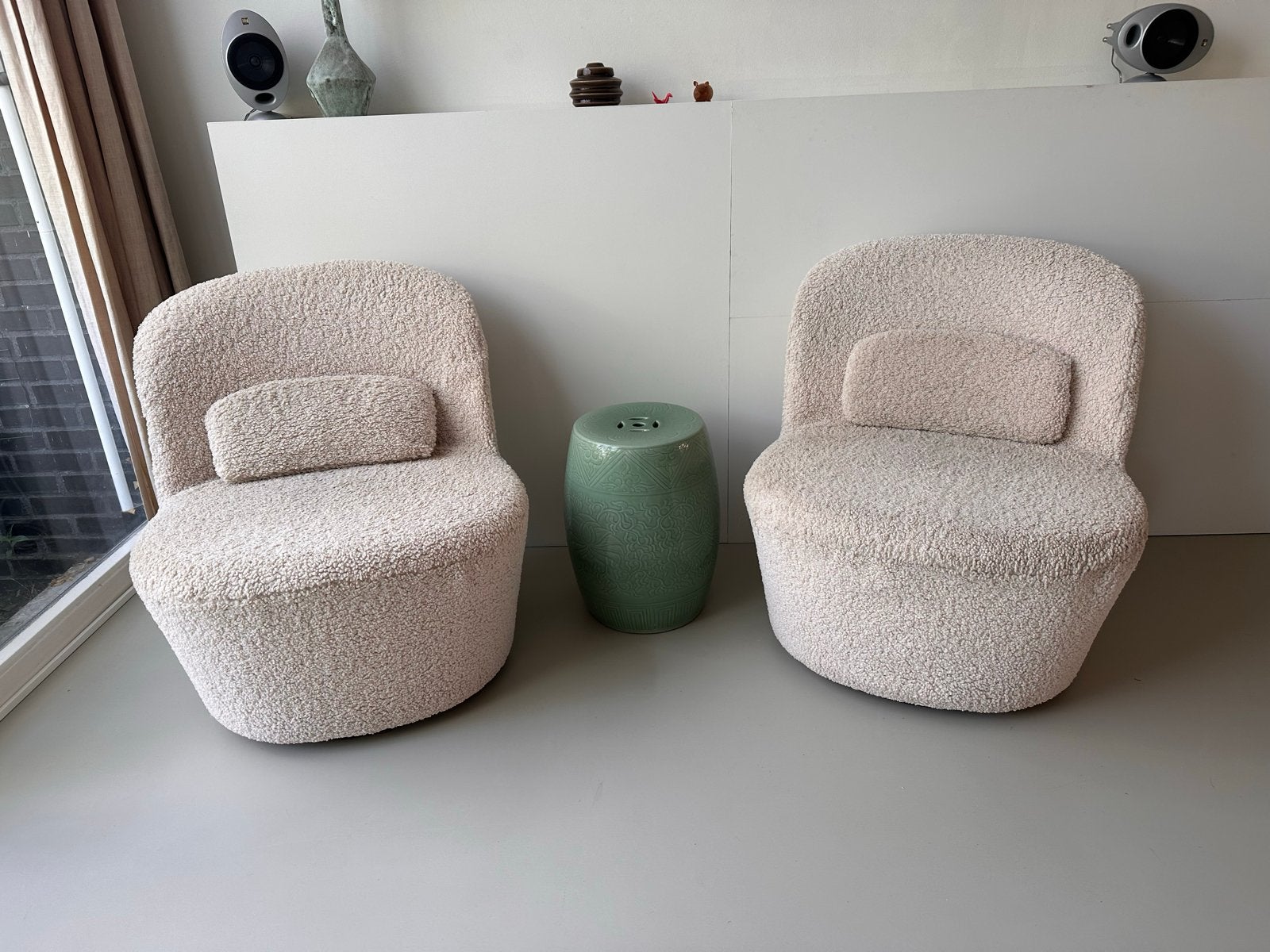 2 Ikea Stockholm draaifauteuils 2014, Ophalen, Gebruikt, Twee, Overige kleuren