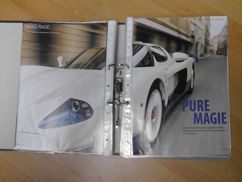 Maserati MC12 Tipo M144S incl. Corsa ? 20x autotest lezen, Ophalen, Gelezen