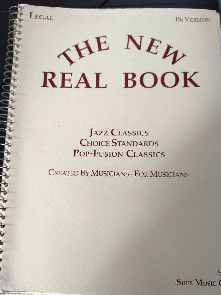 The New Real Book - Jazz, Pop-Fusion Classics (Bb Versie), Gebruikt, Overige soorten, Ophalen of Verzenden, Saxofoon