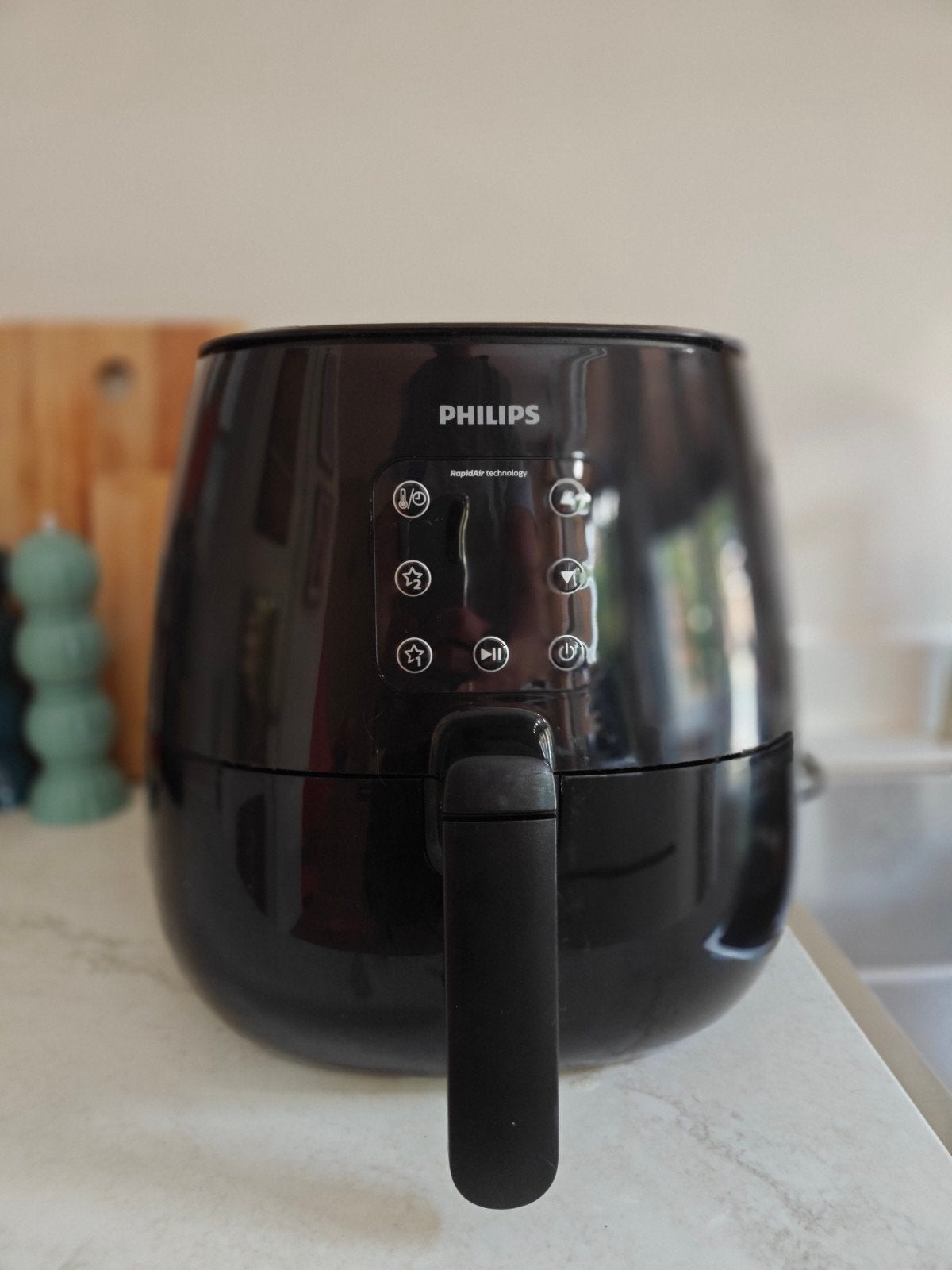 Philips Airfryer HD9262/90 - Zwart, Ophalen, Airfryer XXL