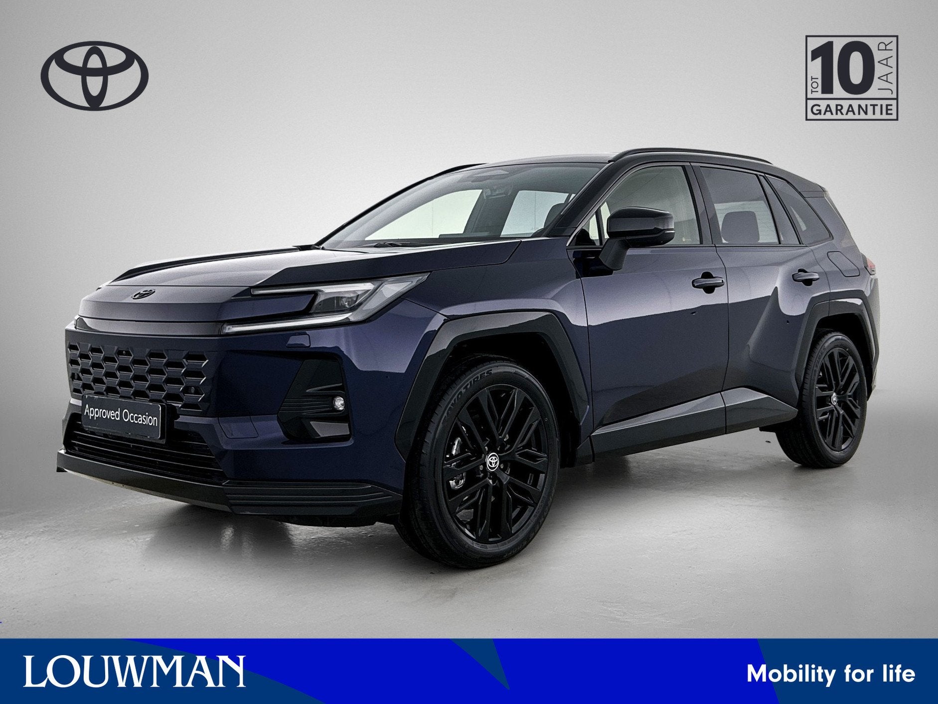 Toyota RAV4 2.5 Hybrid AWD 200 First Edition | Nieuw Model |, Automaat, 12 maanden, Gebruikt, Zwart
