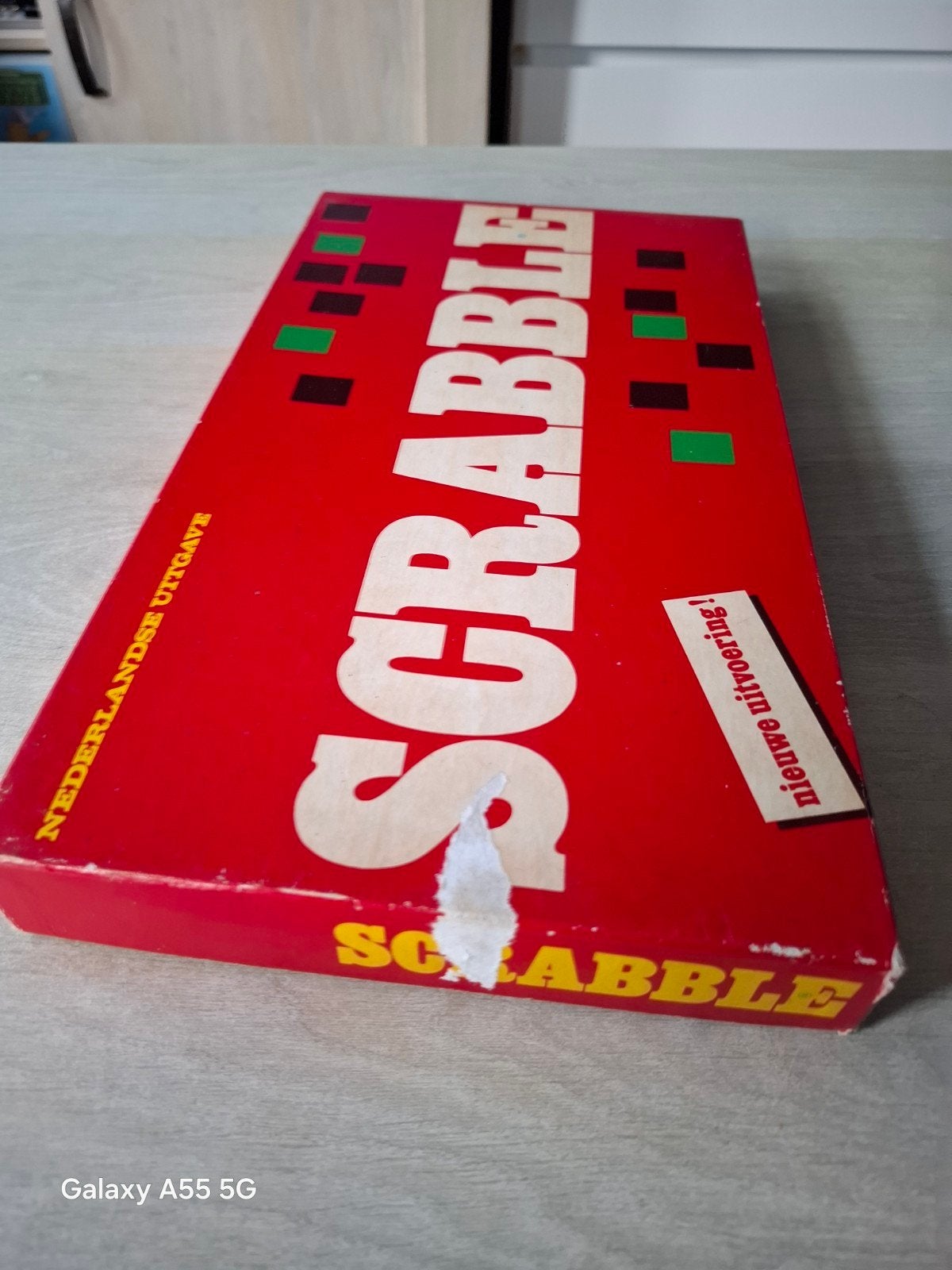 Scrabble Bordspel - Nederlandse Uitgave, Postbus 100, 1500 EC Zaandam, Nederland, Gebruikt, Ophalen of Verzenden, Een of twee spelers