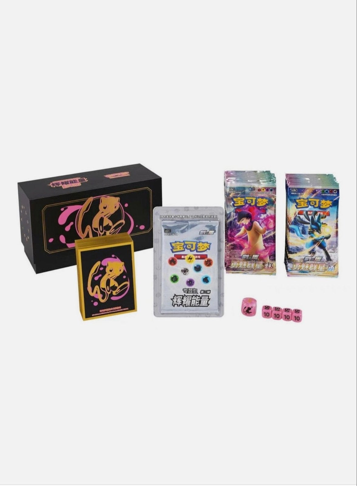 Foto 2 van Pokémon TCG Mew Brilliant Energy Gift Box 2.0 - Chinees