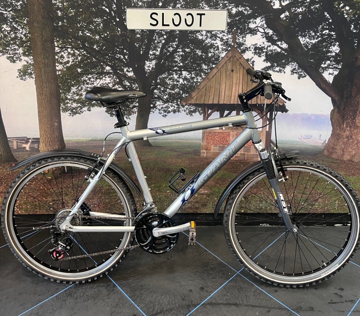 Giant BOULDER S BLK Grijs 53cm, Fietsen en Brommers, Ophalen, Gebruikt, -, -