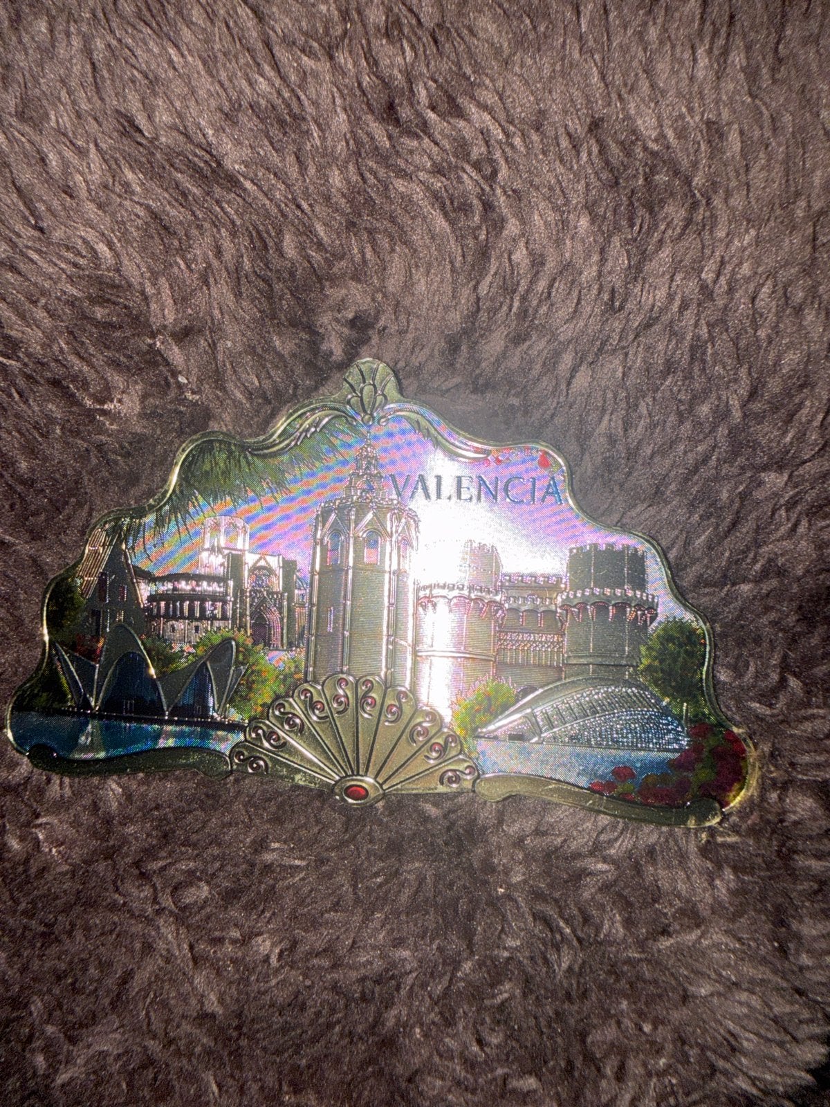 Mooie Valencia magneet - Souvenir Spanje, Ophalen of Verzenden, Zo goed als nieuw