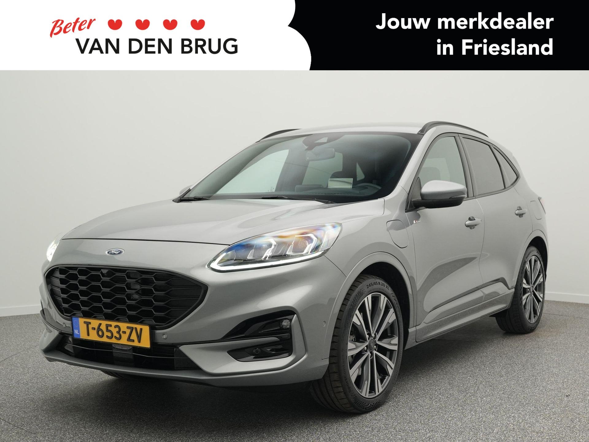 Ford Kuga 2.5 PHEV 225 PK | Achteruitrijcamera | Stuur & Sto, Auto's, 14 kWh, Gebruikt, Euro 6, 4 cilinders