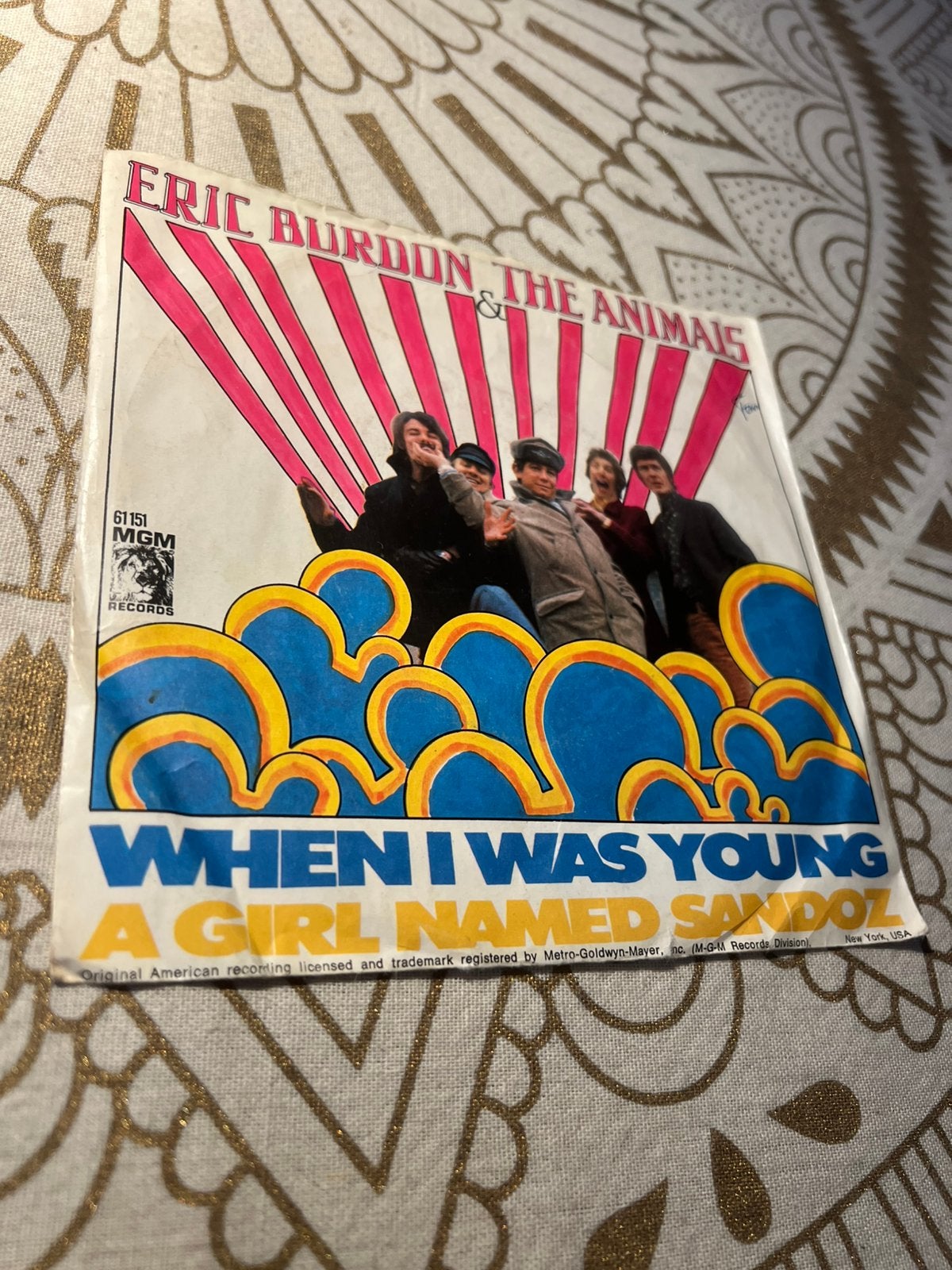 Eric Burdon & The Animals, When I was Young, Gebruikt, 7 inch, Single, Ophalen of Verzenden