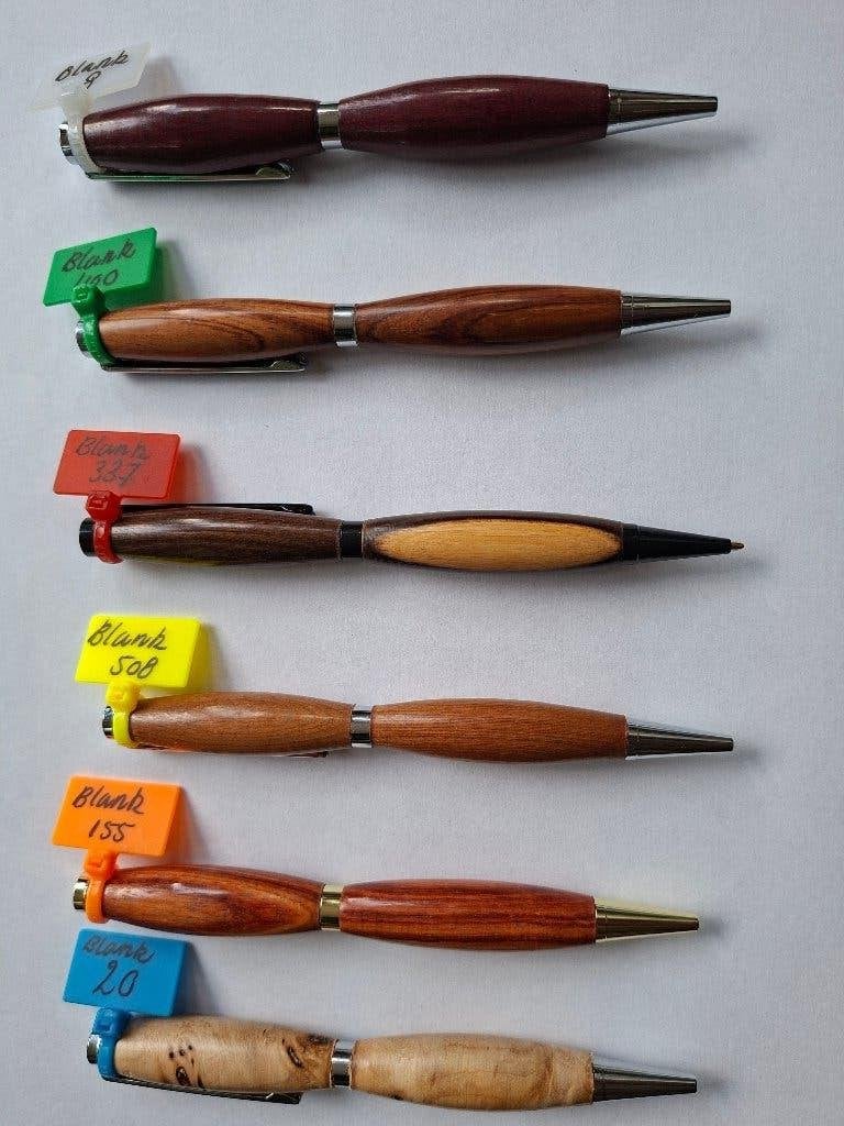 Houten pennen handgemaakt, Ophalen of Verzenden, Nieuw, Overige typen, Overige merken