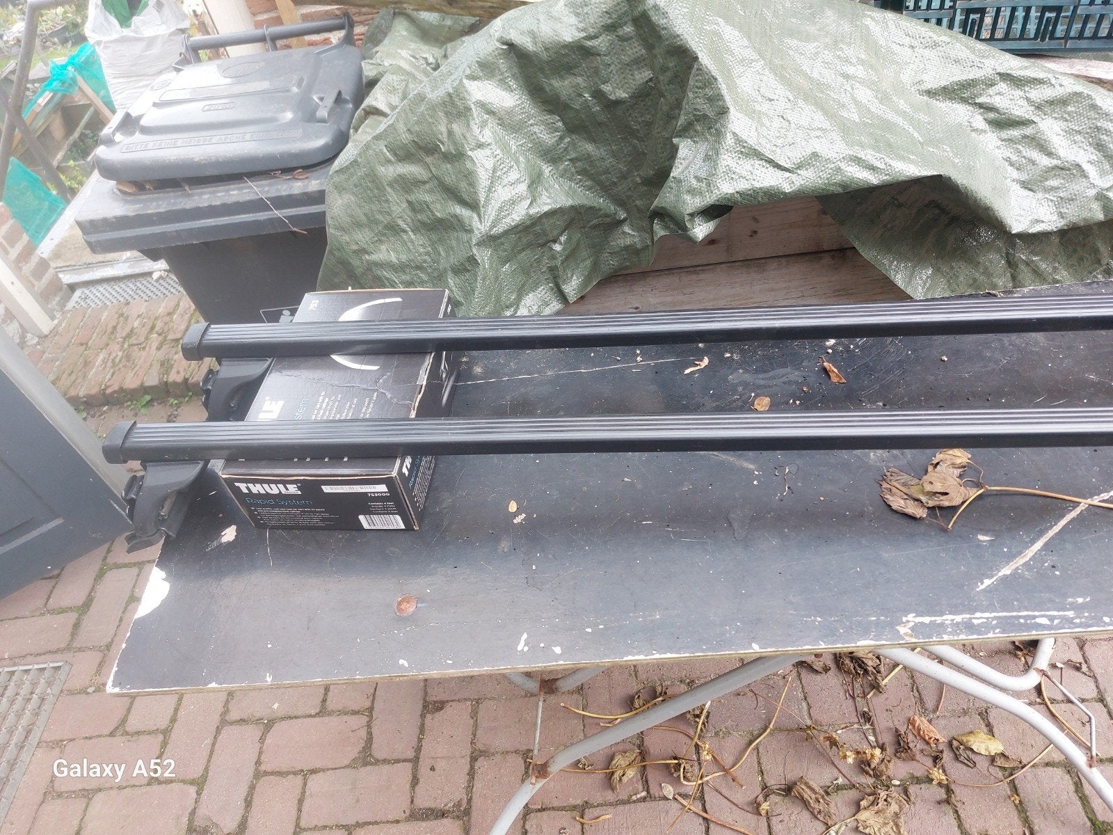 dakdragers xc 60 thule, Ophalen