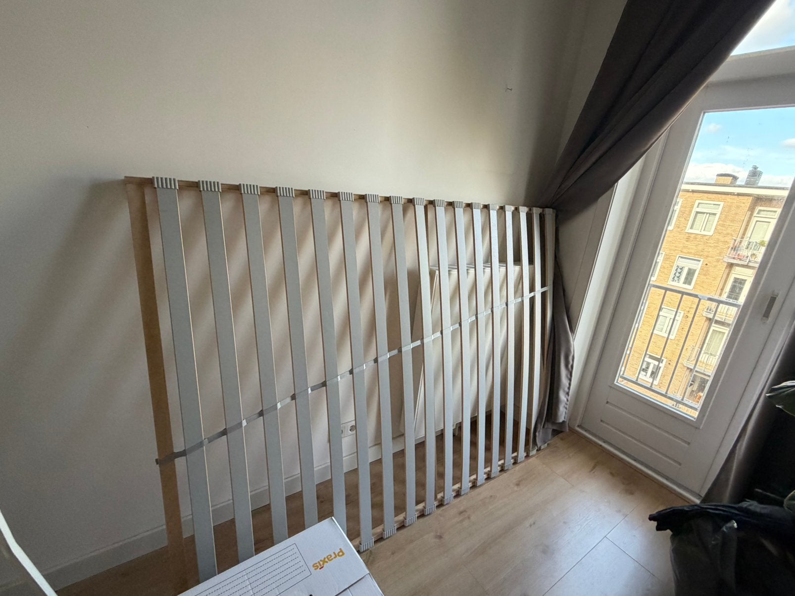 Lattenbodem Sultan Lödingen, Ophalen, Tweepersoons, 140 cm, Zo goed als nieuw