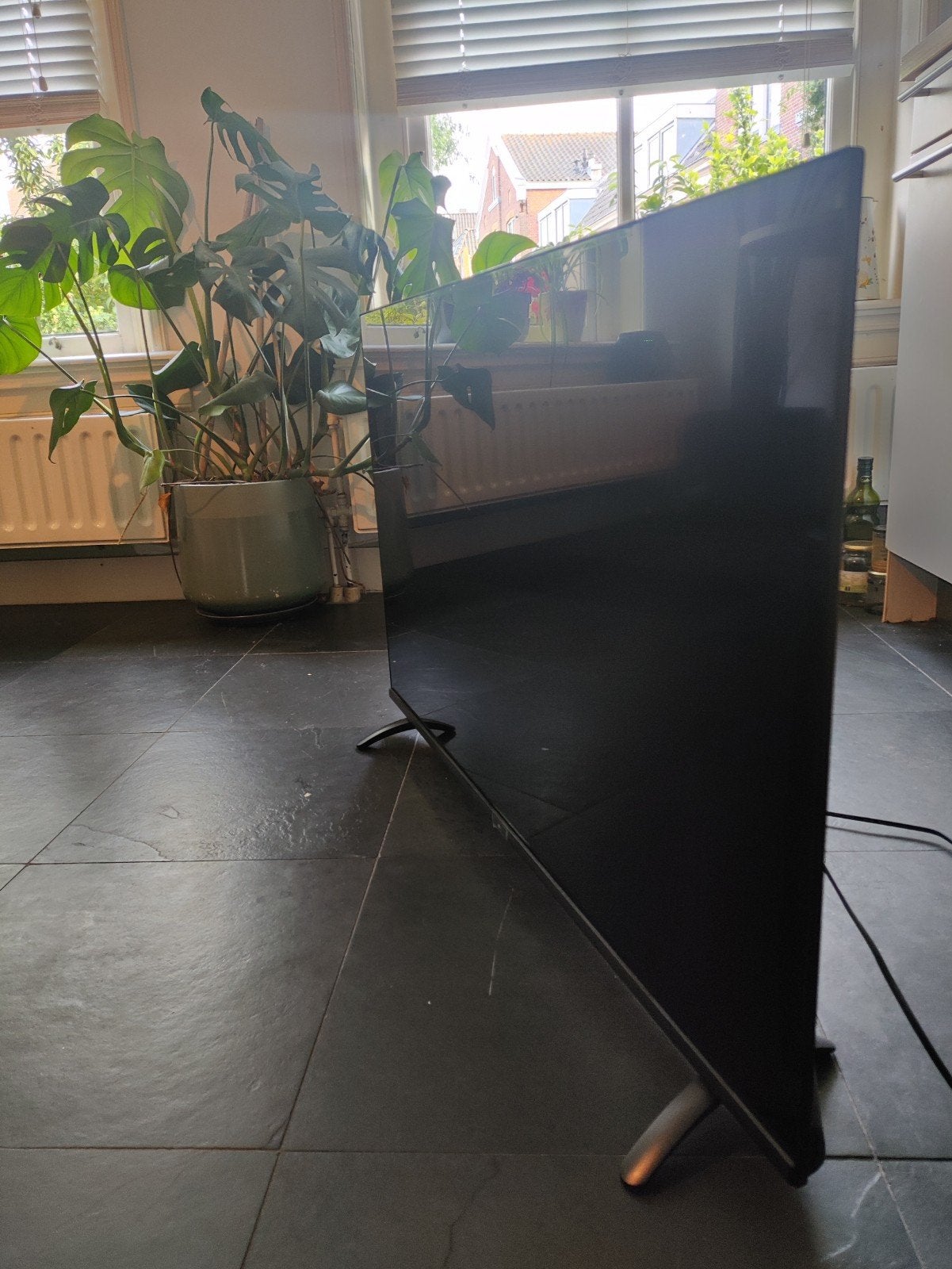OK. 43" UHD LED TV - Defect voor de handige klusser, Overige merken, LED, Ophalen of Verzenden, 4k (UHD)