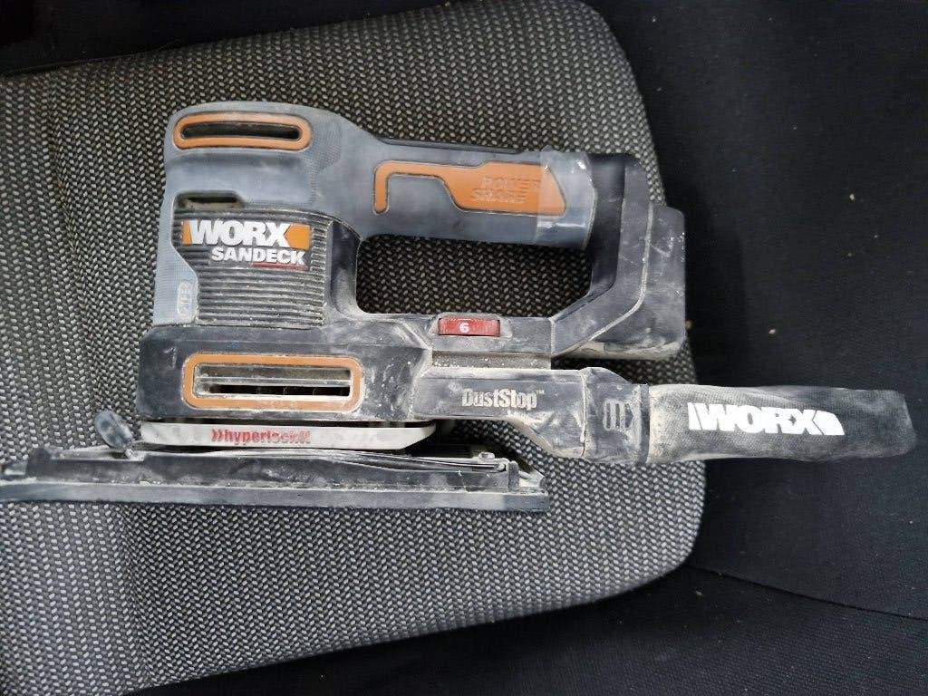 Worx WX820 Schuurmachine, Doe-het-zelf en Verbouw, Gereedschap | Schuurmachines, Ophalen of Verzenden, Gebruikt, Minder dan 600 watt