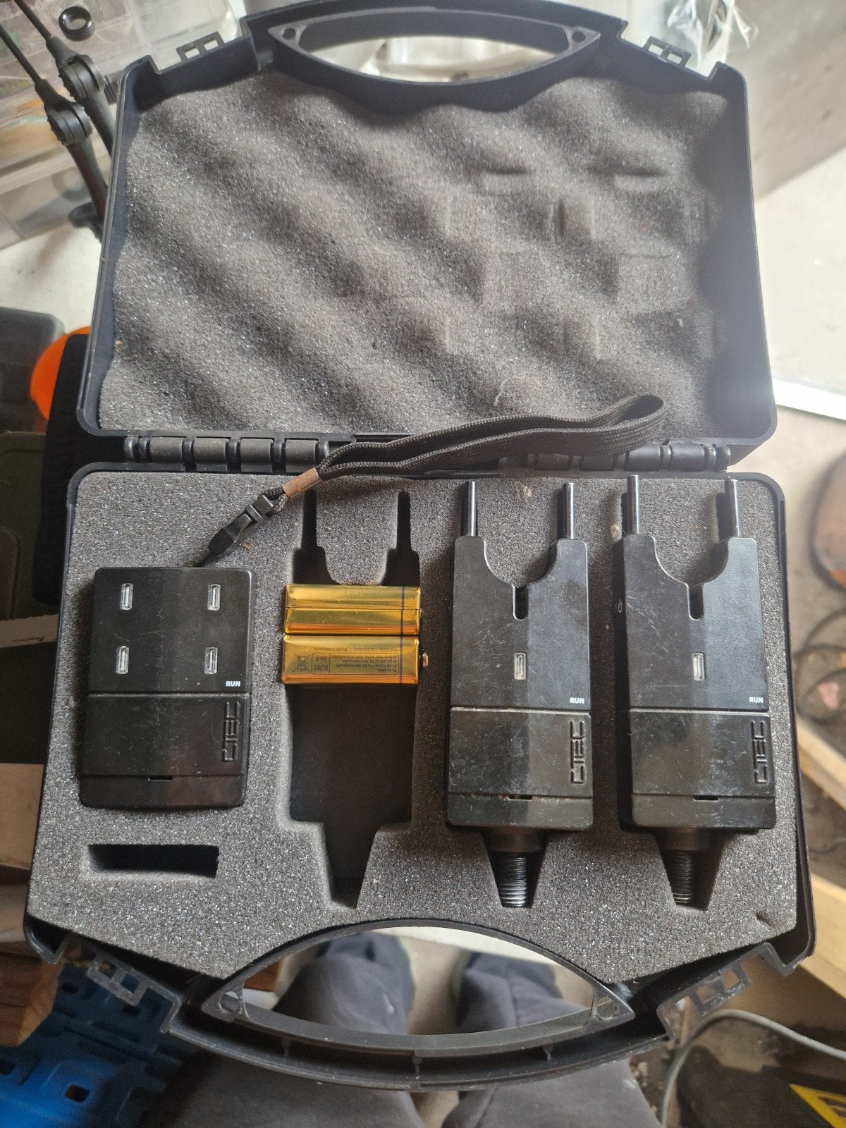 TEC Beetmelders Set met Ontvanger en Koffer, Ophalen