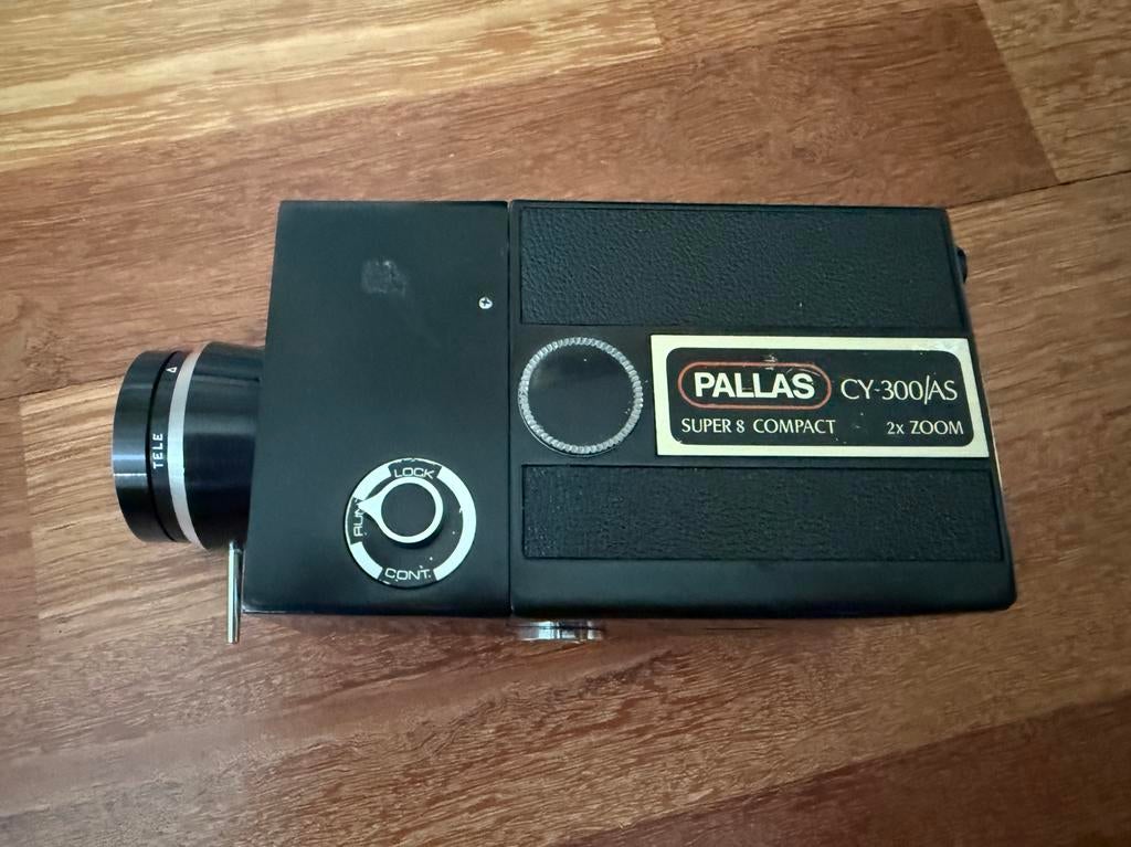 Pallas CY-300/AS Super 8 Compact 2x Zoom Camera, Ophalen of Verzenden, Gebruikt
