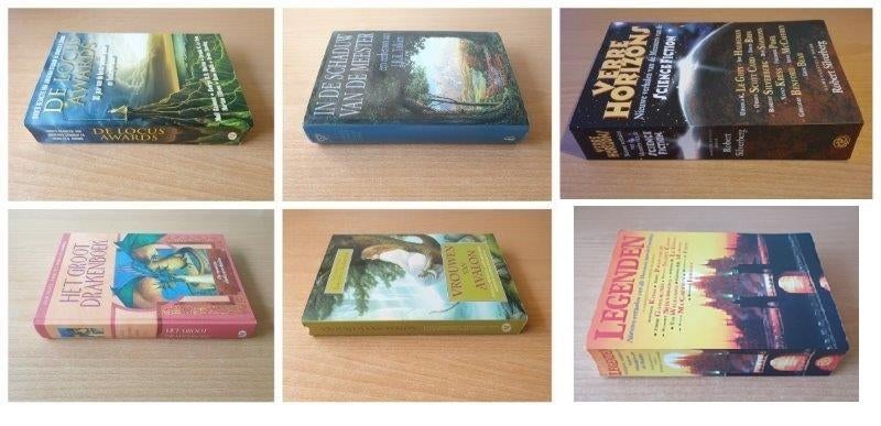 Verhalenbundels, korte verhalen/novelle's Fantasy of SF, Boeken, Ophalen of Verzenden, Gelezen, Allerlei