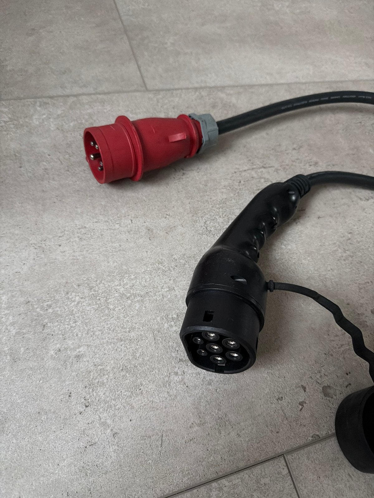 15m EV Laadkabel Mode 2 met 3 Fase 11KW, Ophalen of Verzenden, Zo goed als nieuw, Laadkabel