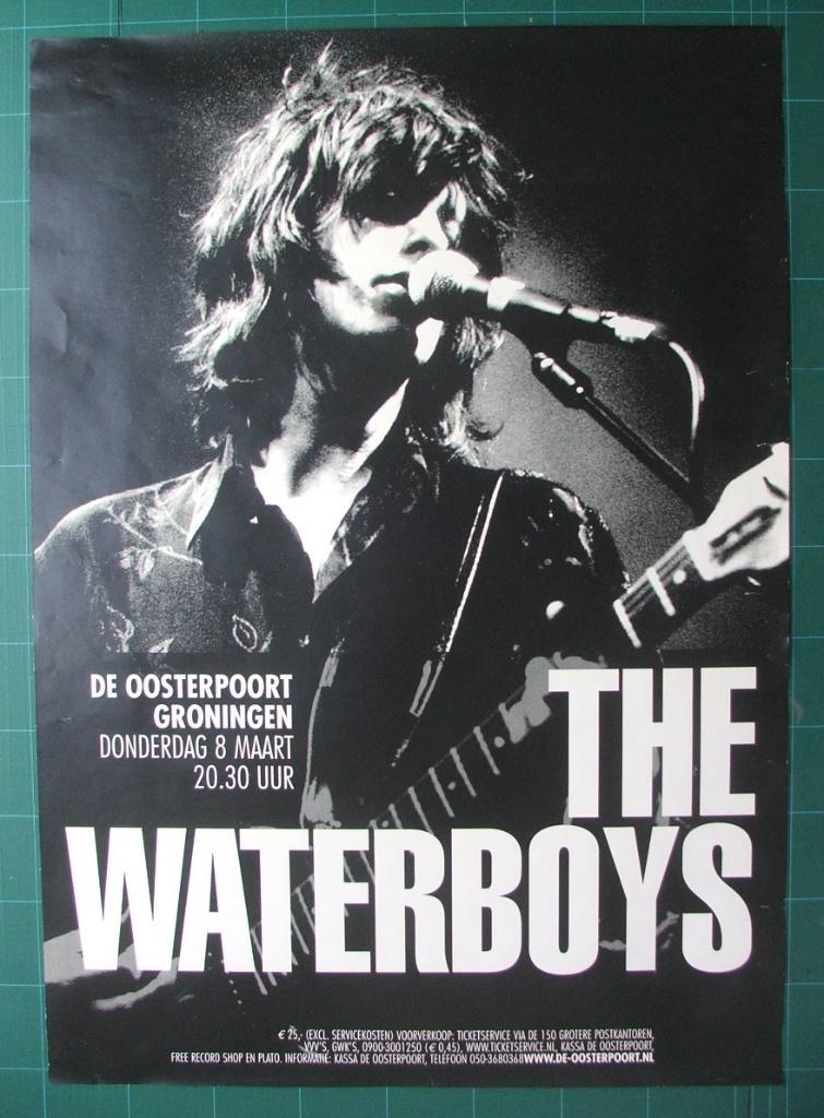 Concert poster The Waterboys, Verzamelen, Posters, Ophalen of Verzenden, A1 t/m A3, Muziek, Rechthoekig Staand
