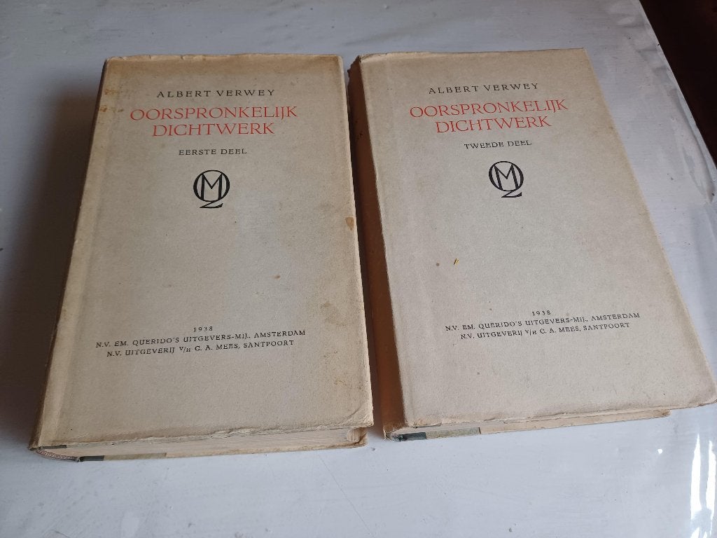 Albert Verwey boeken, Ophalen of Verzenden, Gelezen