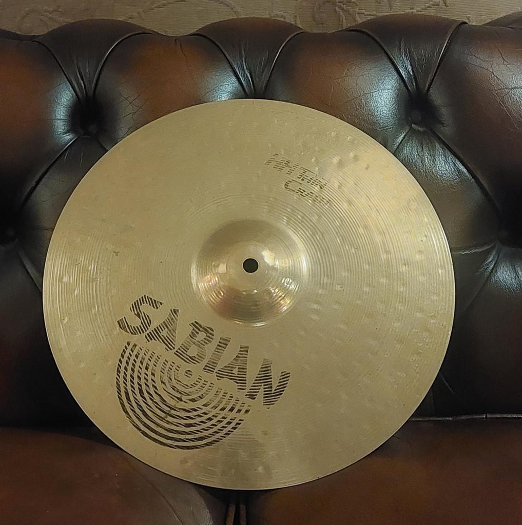 Sabian HH thin crash 14", Ophalen of Verzenden, Gebruikt, Drums of Percussie