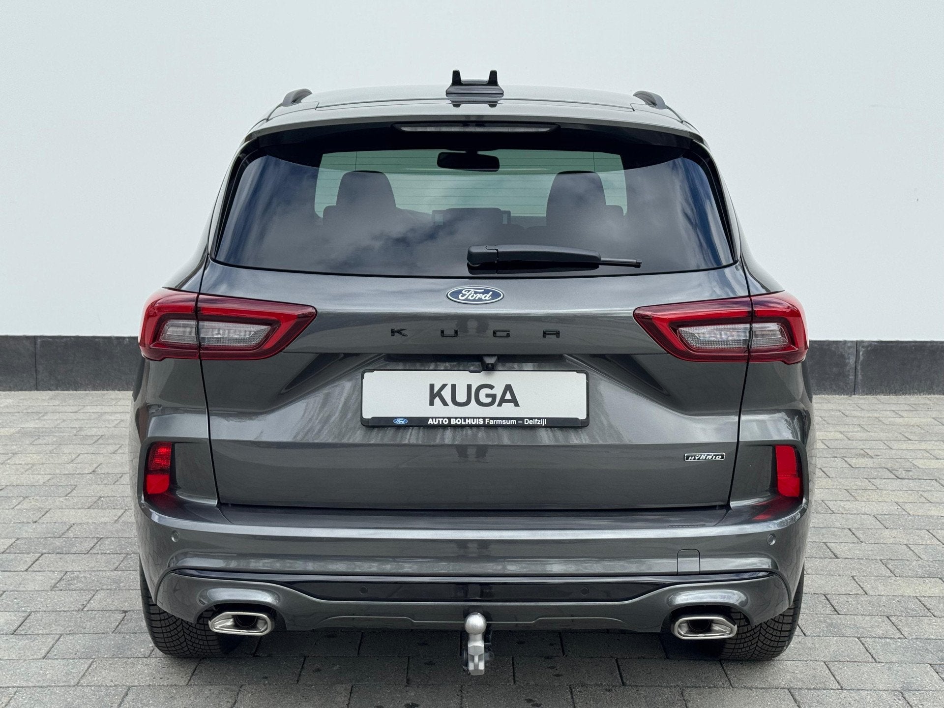 Ford Kuga 2.5 PHEV ST-Line | Trekhaak Elektrisch | All-Seaso, Auto's, Zwart, 4 cilinders, Plug-in hybride, Bedrijf