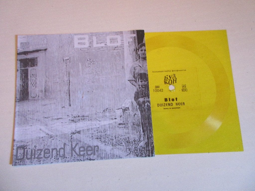 BLOF Duizend Keer, Cd's en Dvd's, Verzenden, Zo goed als nieuw, 7 inch, Nederlandstalig