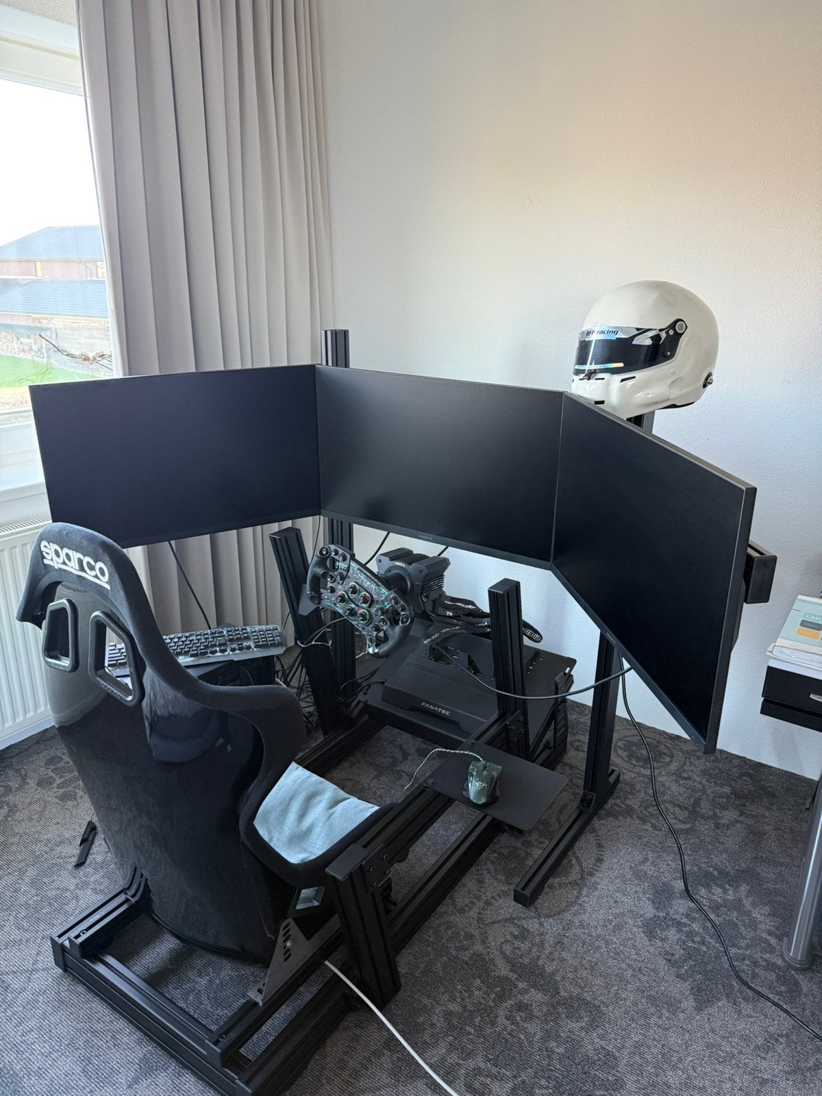 Moza simrig triple screen, Ophalen, 1 speler, Zo goed als nieuw, Vanaf 12 jaar